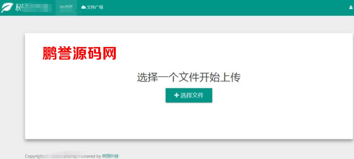 最新树洞个人网盘外链系统+实测可用 PHP源码 第1张