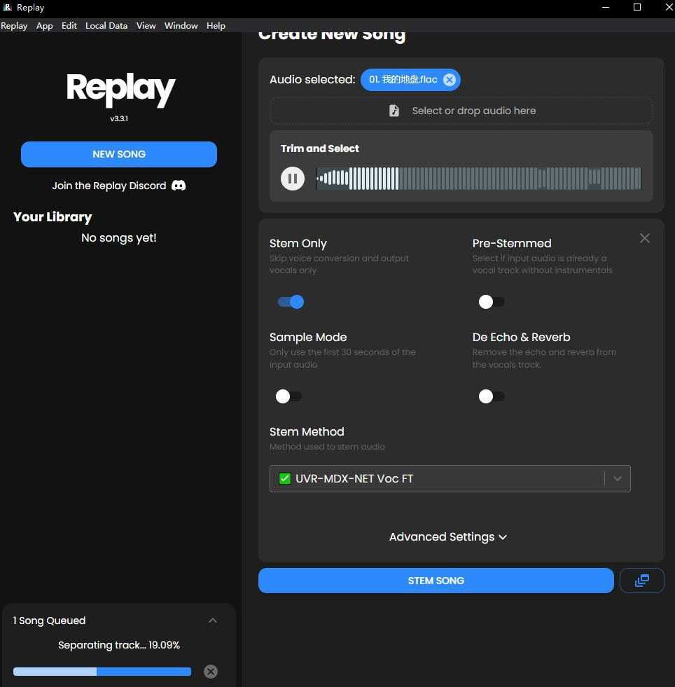 AI 人声伴奏分离软件 Replay 3.3.1 实用软件 第2张