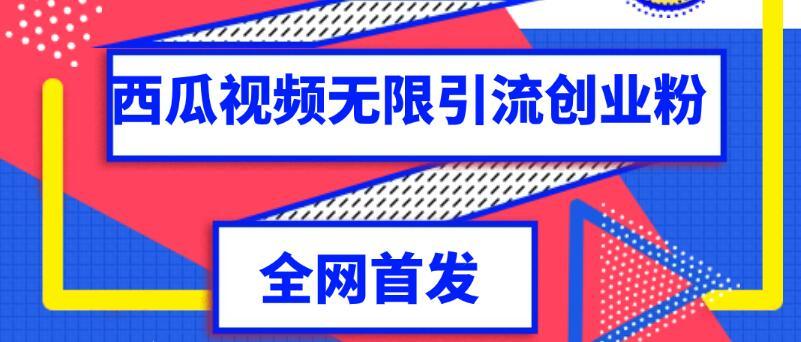 独家首发 西瓜视频无限引流任何精准粉脚本 随便写写 第1张