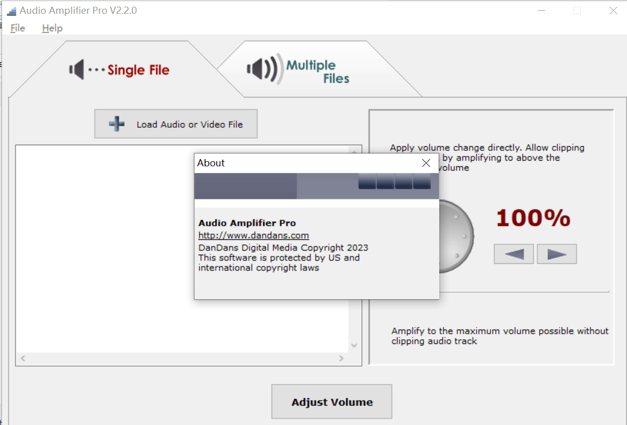 音频音量放大工具Audio Amplifier Pro V2.2.0 实用软件 第1张